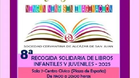 cartel 8 CAMPA&Ntilde;A RECOGIDA LIBROS