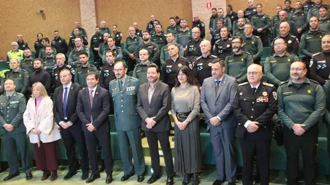 Blanca Fern&aacute;ndez encuentro polic&iacute;as y guardias civiles 2