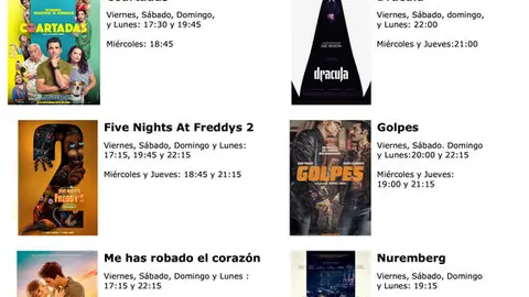 5-11diciembre Cartelera