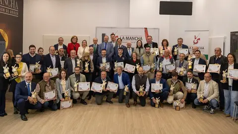 Foto de familia de los Premiados