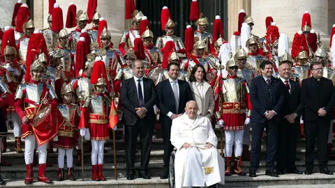 Ruta Pasi&oacute;n Calatrava 01 audiencia Papal