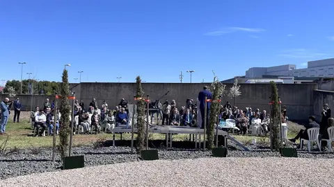Espacio donde se emplazar&aacute; la escultura
