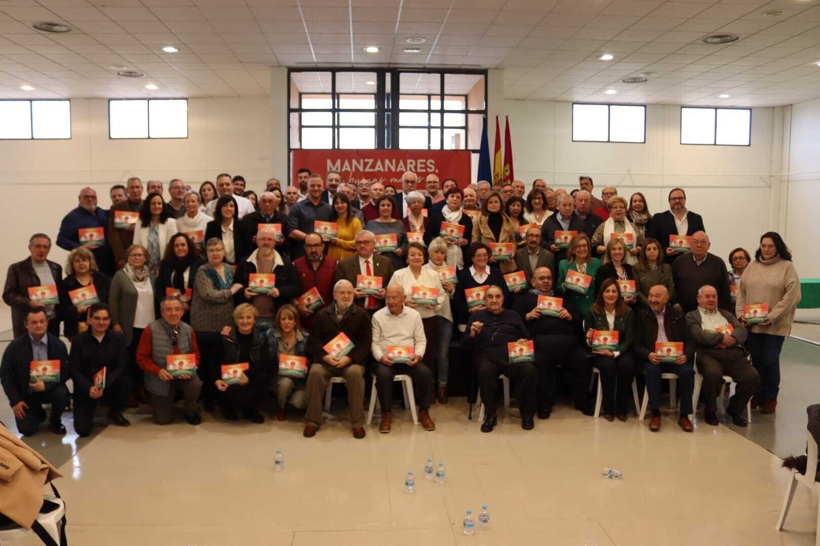PSOE MANZANARES HOMENAJE