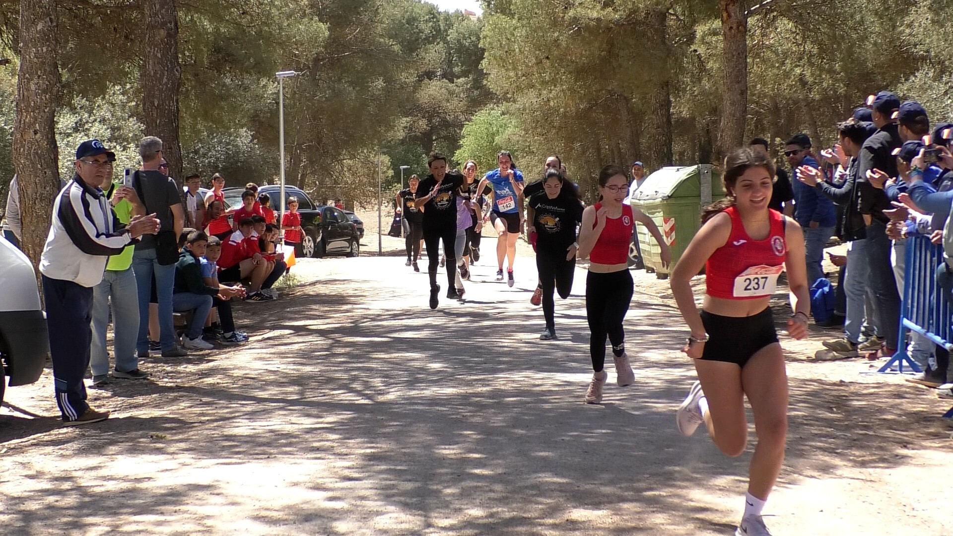 Carrera del jamón medios