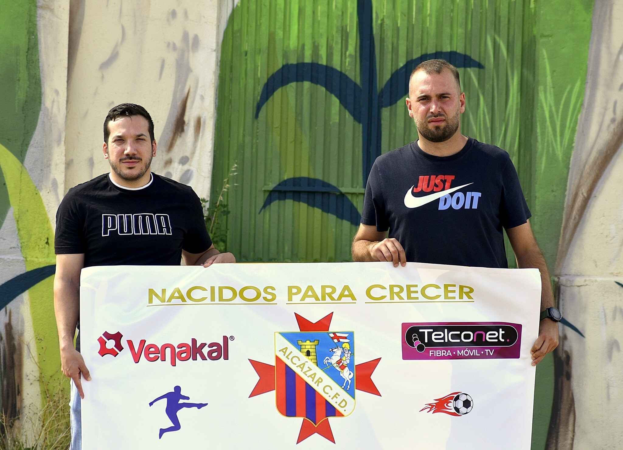 Cuerpo técnico Álvaro Martínez y Pablo Villajos