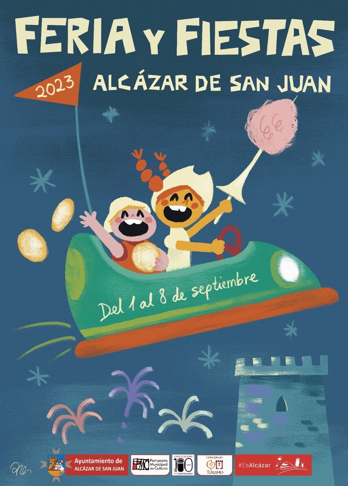 EL CARTEL ES OBRA DE LA ILUSTRADORA ALCAZAREÑA PATRICIA ROMÁN