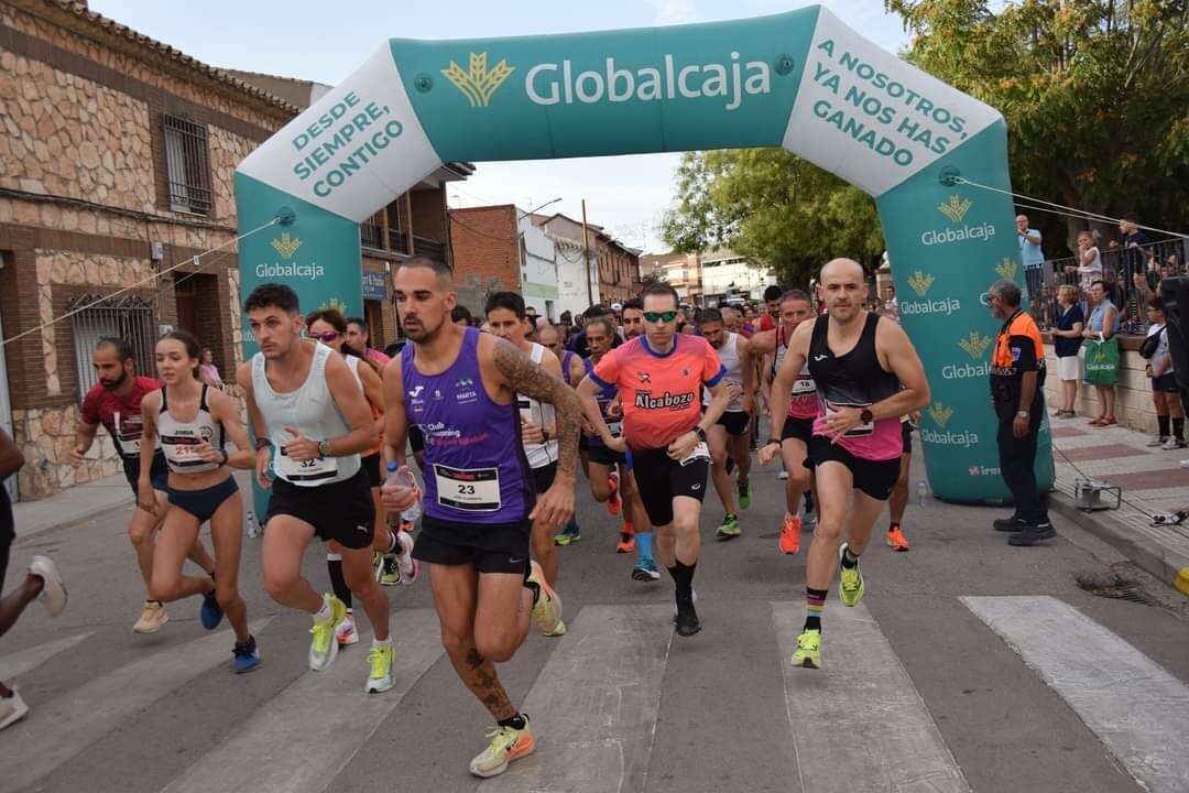 Carrera charcones, salida