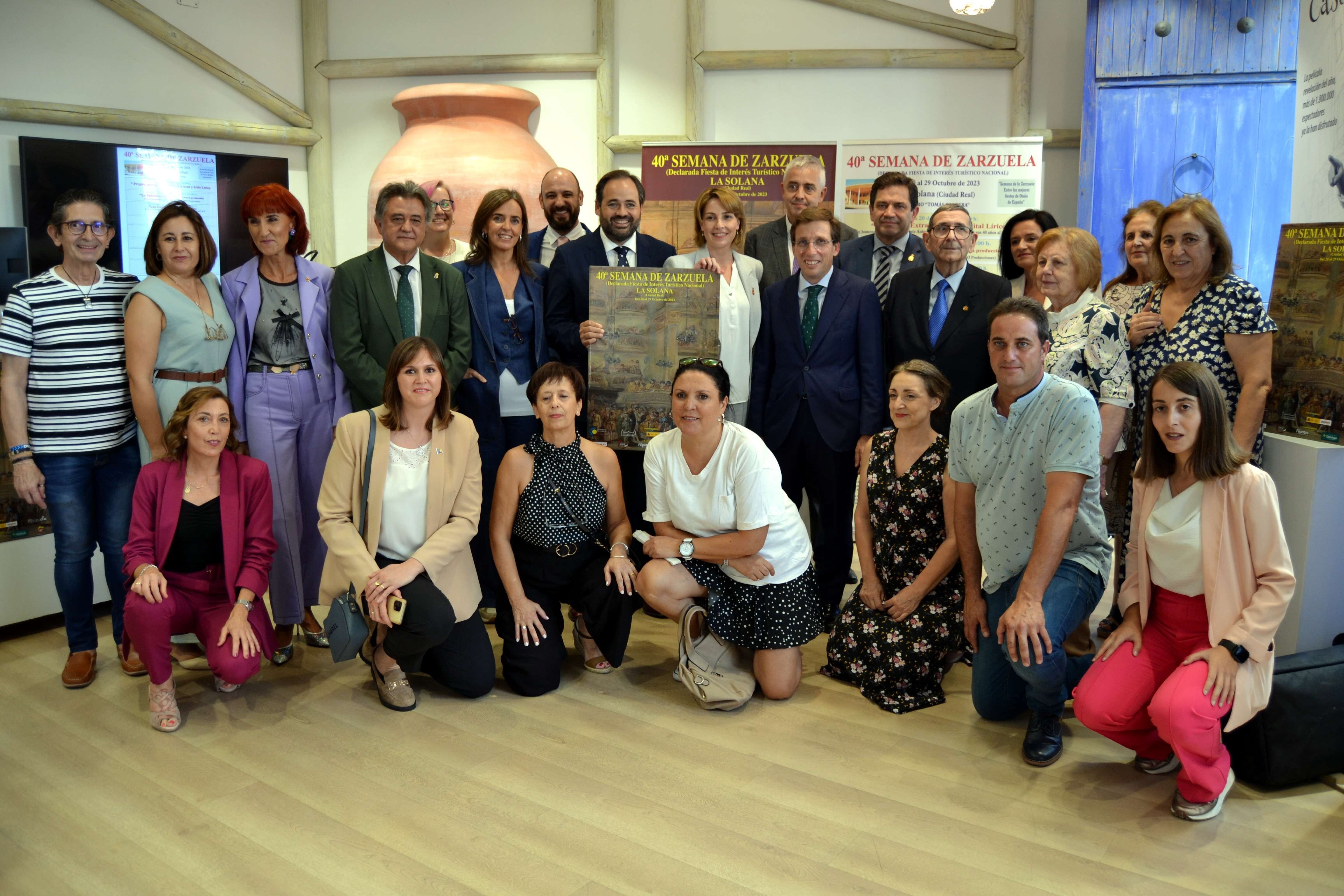 zarzu alcalde de madrid y INAEM