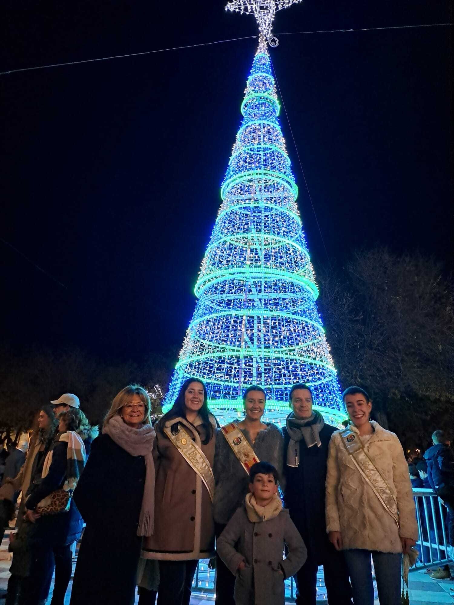 Encendido luces Miguel Esteban