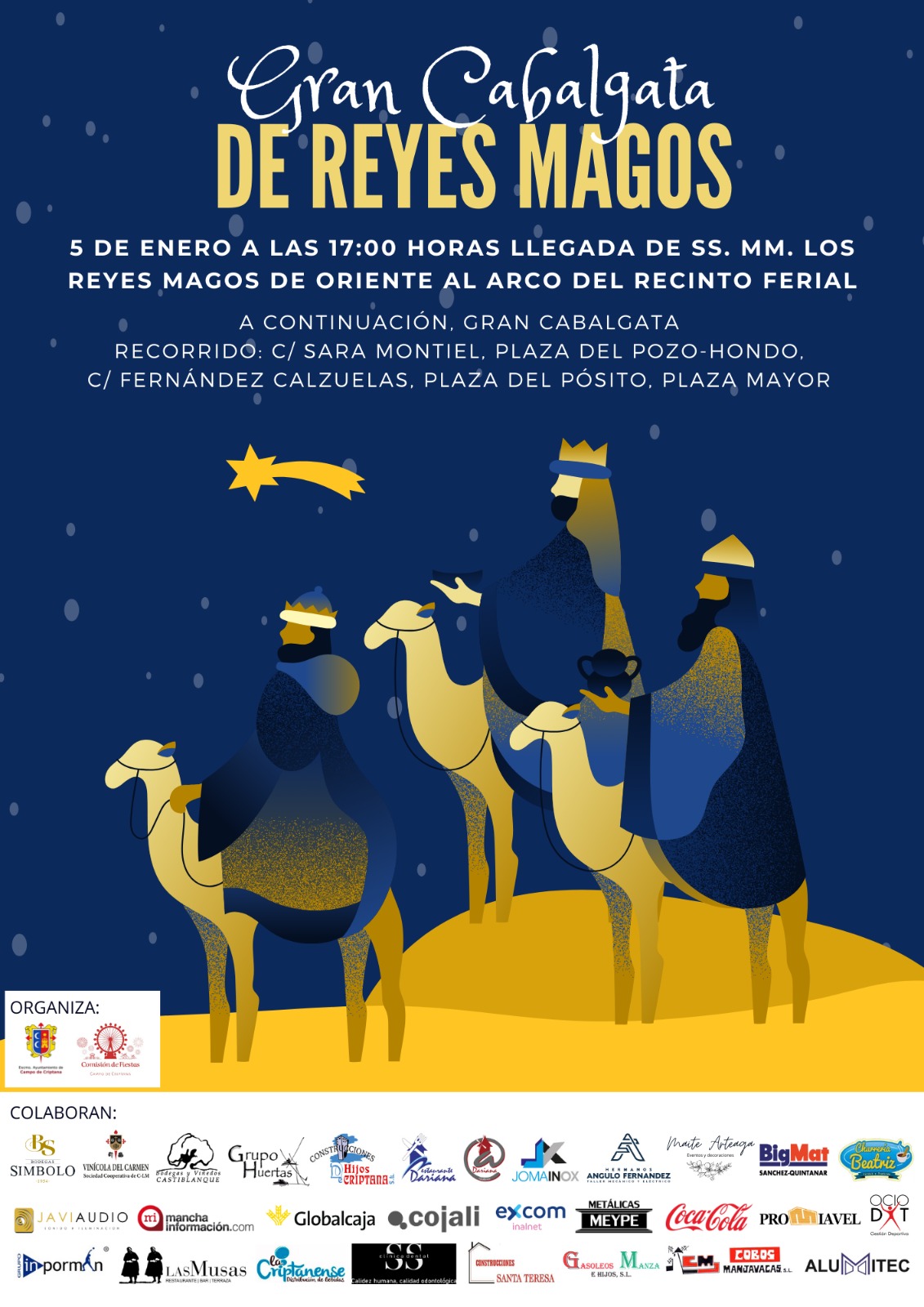 Cabalgata Reyes 2024 Criptana_