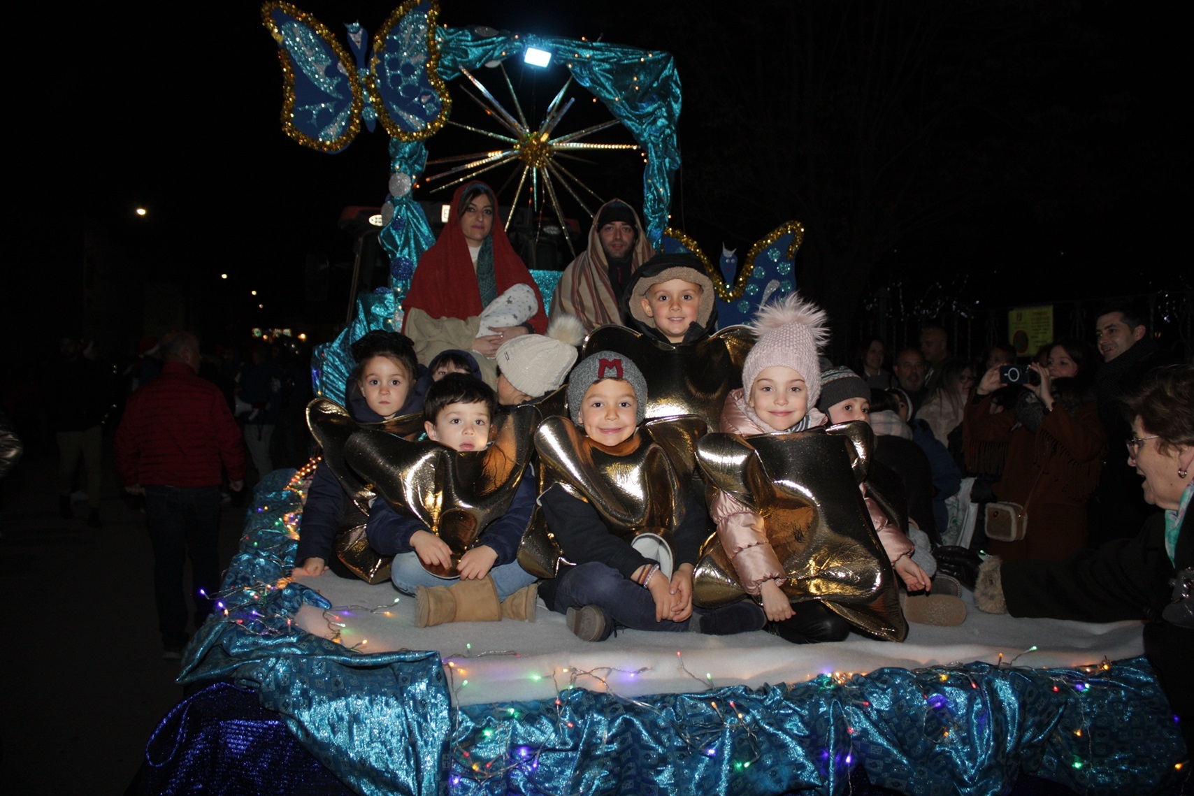 Cabalgata Reyes ME, portal belén