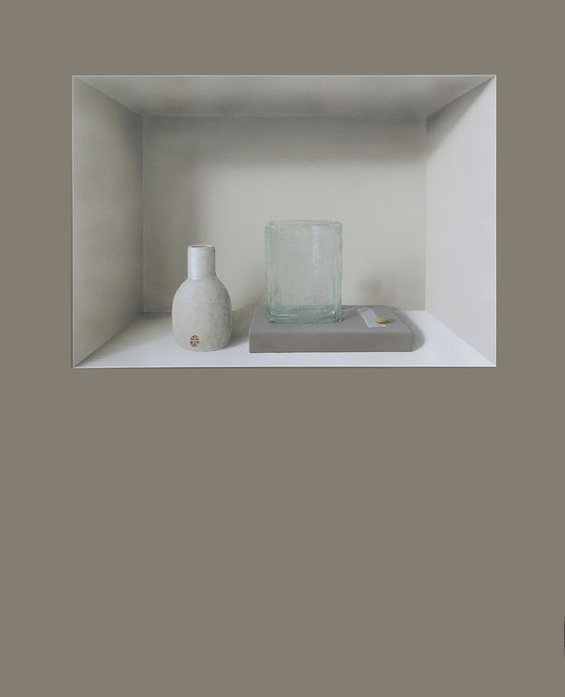 Teruhiro Ando - La ausencia da sentido a la existencia XVIII - 100 x 81 - Acrilico lienzo