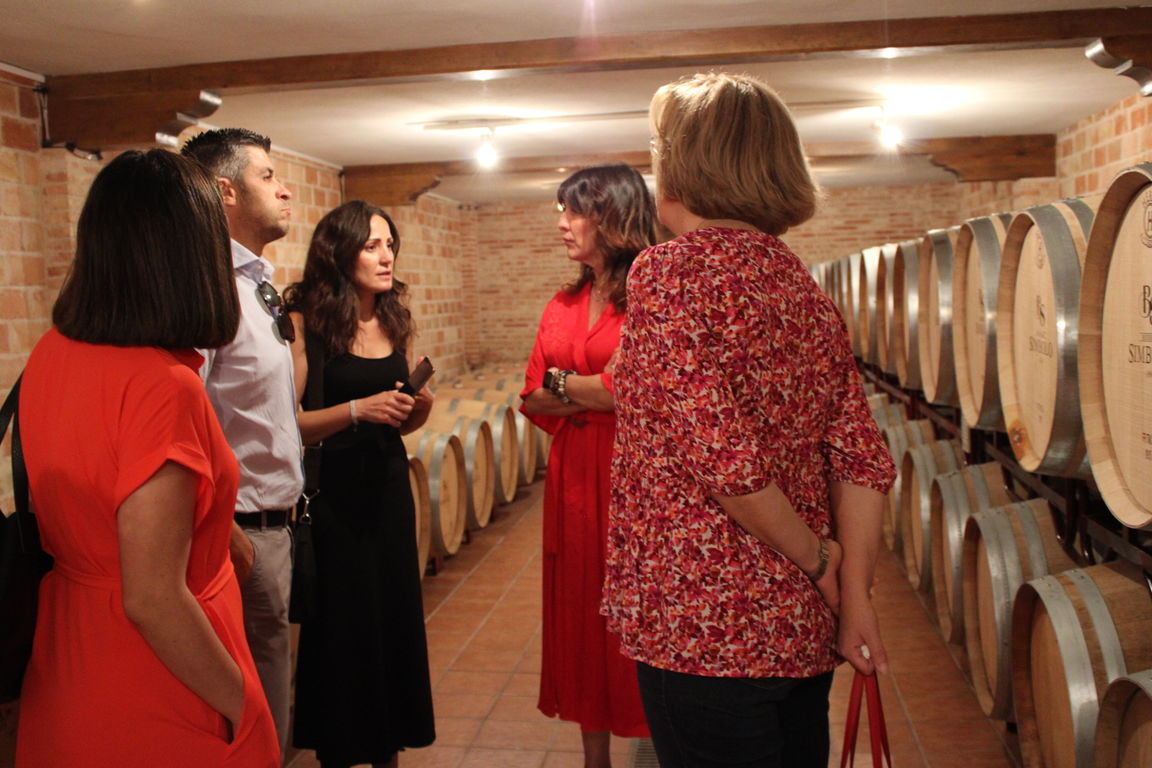 Blanca Fernández visita Bodegas Símbolo 3