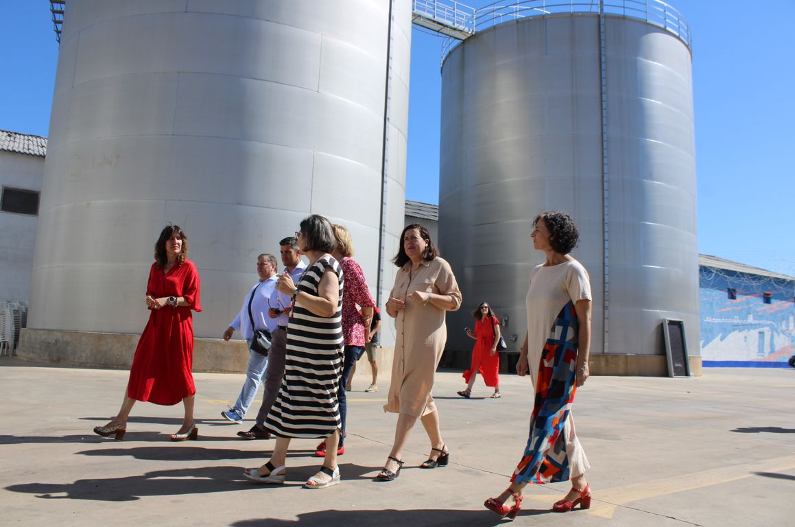 Blanca Fernández visita Vinícola del Carmen 3