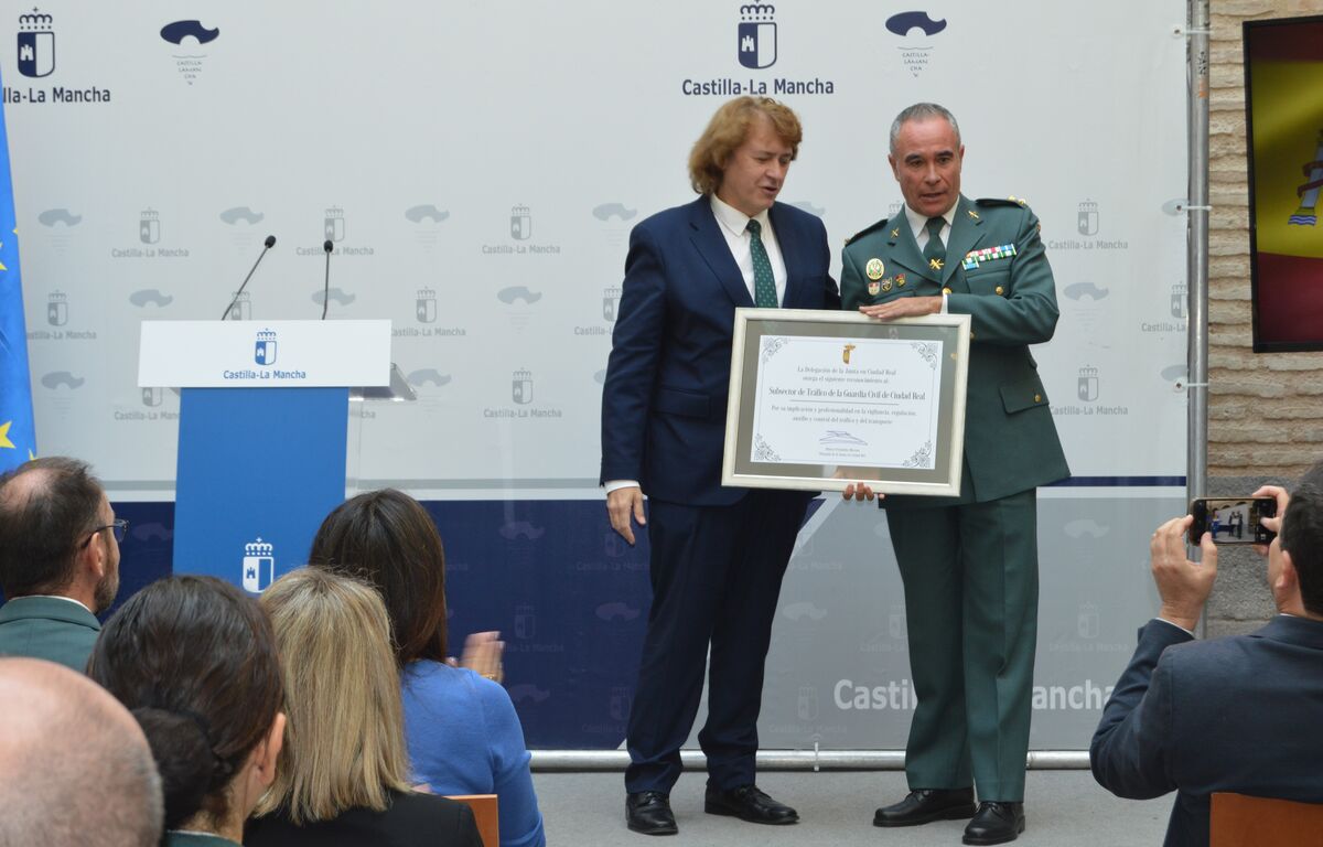Blanca Fernández en homenaje Guardia Civil 3