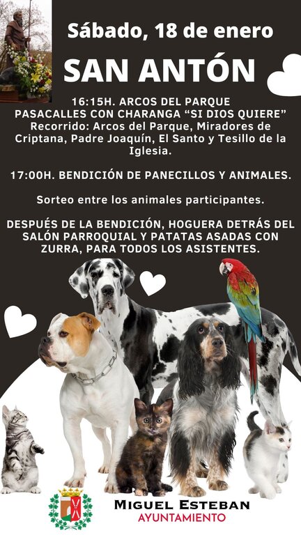 CARTEL SAN ANTÓN MIGUEL ESTEBAN