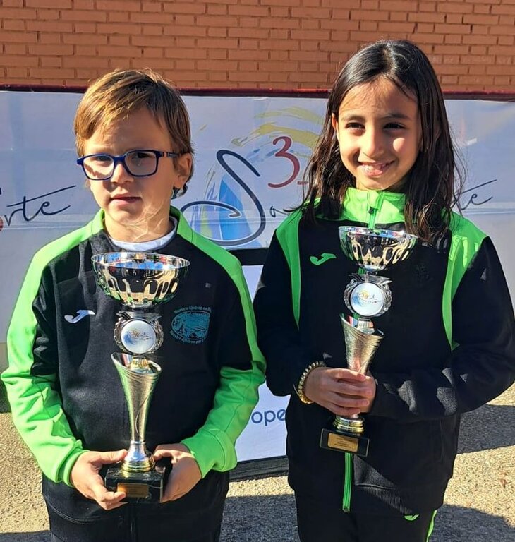 1 MARIO Y MERYEM CAMPEON Y SUBCAMPEONA TOLEDO