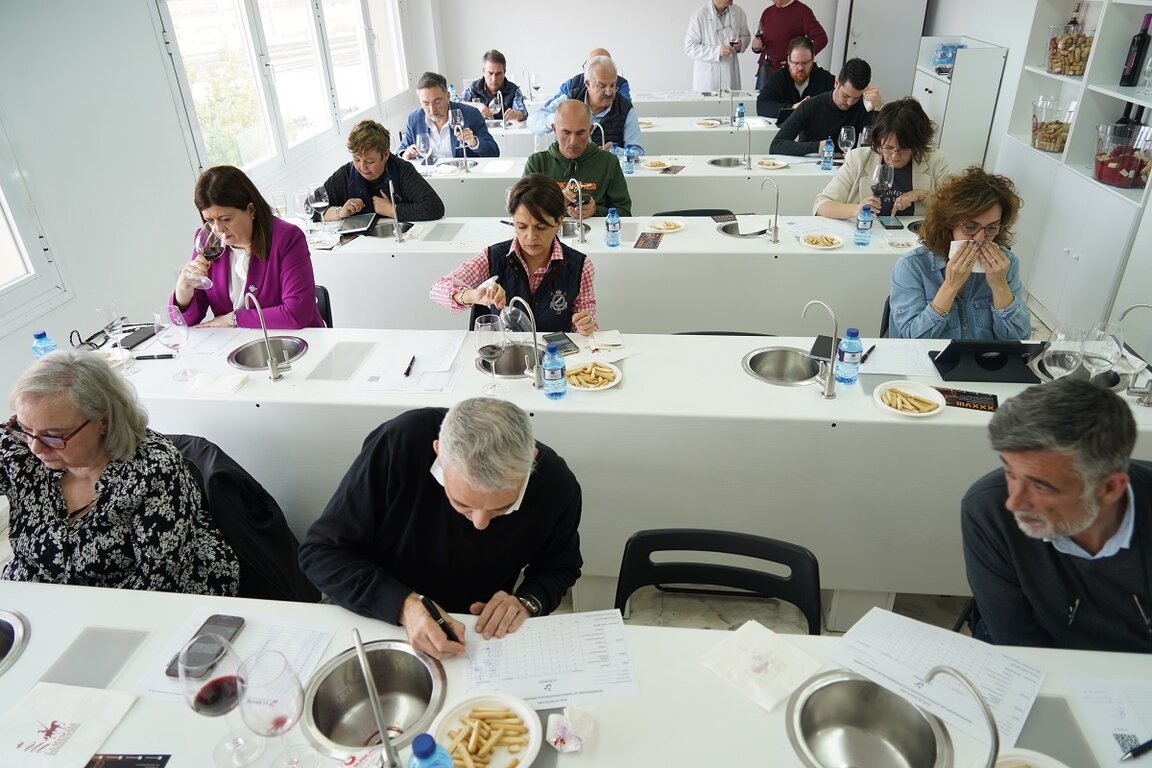 Jurado en la cata final