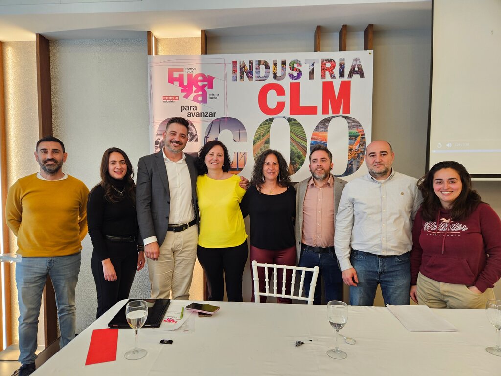 250326 Nueva Ejecutiva Industria CCOO CLM