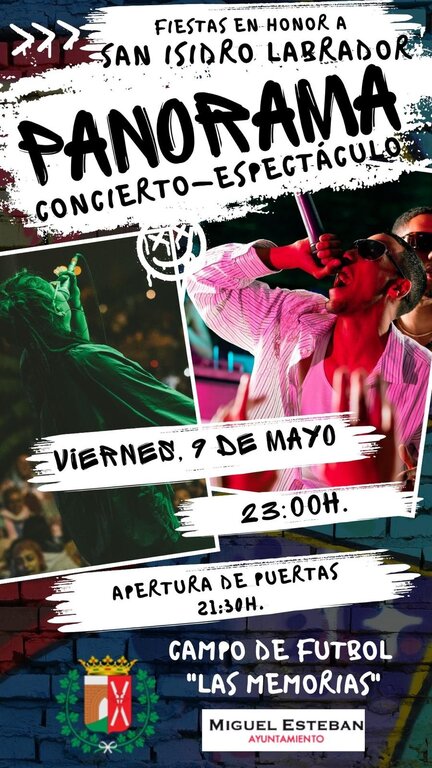 CARTEL ORQUESTA PANORAMA MIGUEL ESTEBAN 1