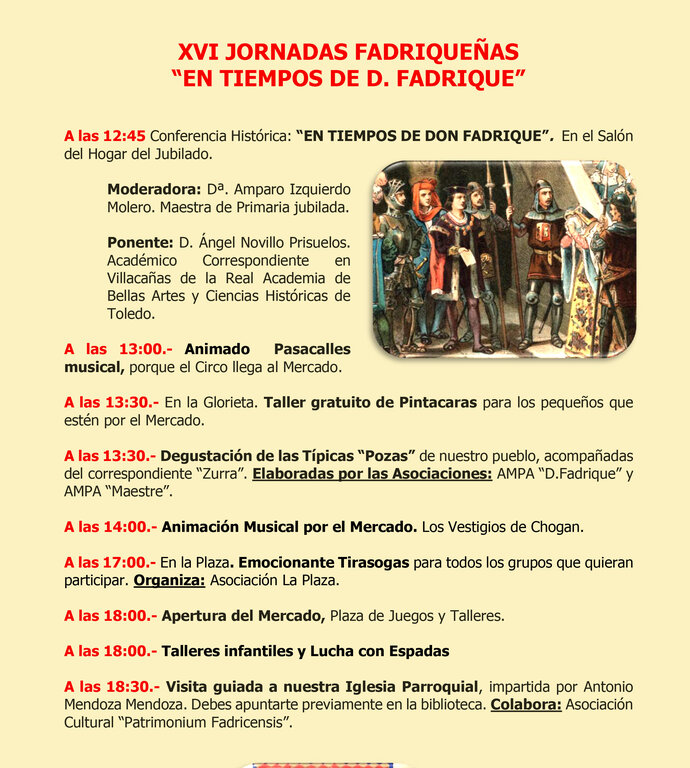 Jornadas Fadriqueñas 2025- Programa 4-5