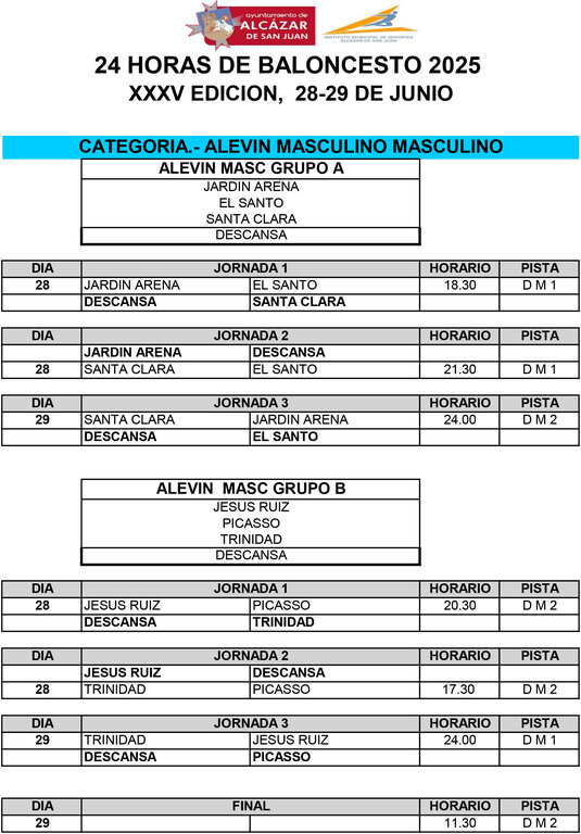 ALEVIN MAS 24 HORAS 2025