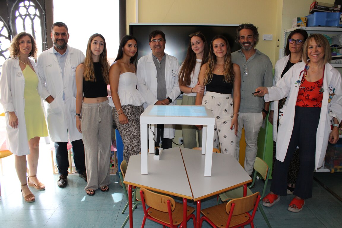 PORTADA DONACIÓN AULA HOSPITALARIA