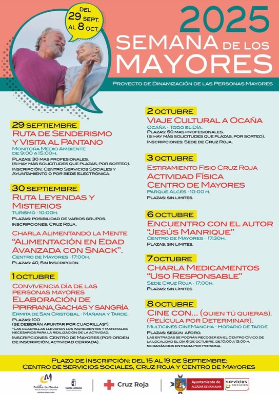 Cartel Semana de los Mayores