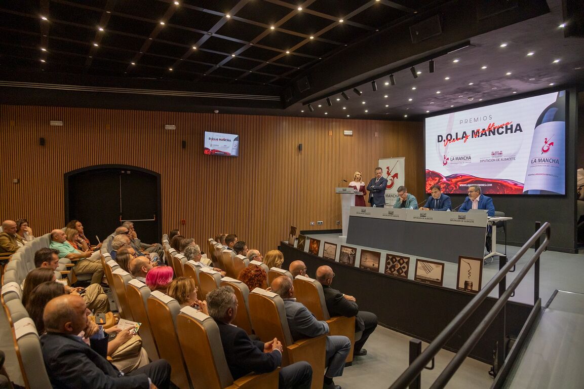 La gala se celebró en el salón de actos de la Diputación provincial de Albacete