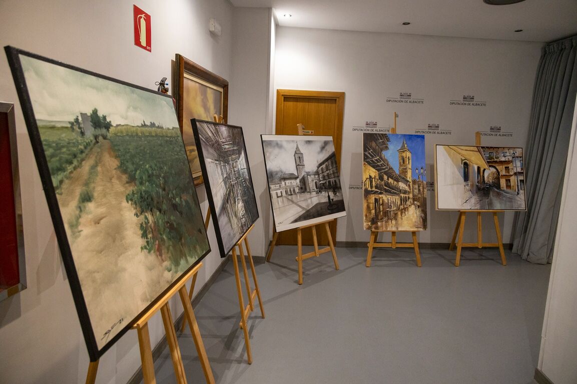 Cuadros premiados en el Concurso de Pintura Rápida