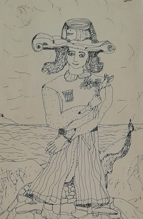 Dibujo de Antonio Fernández Molina