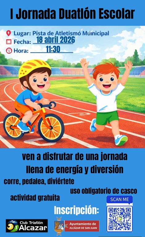 cartel duatlon escolar