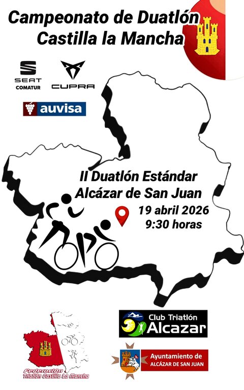 CARTEL Campeonato CLM Duatlon
