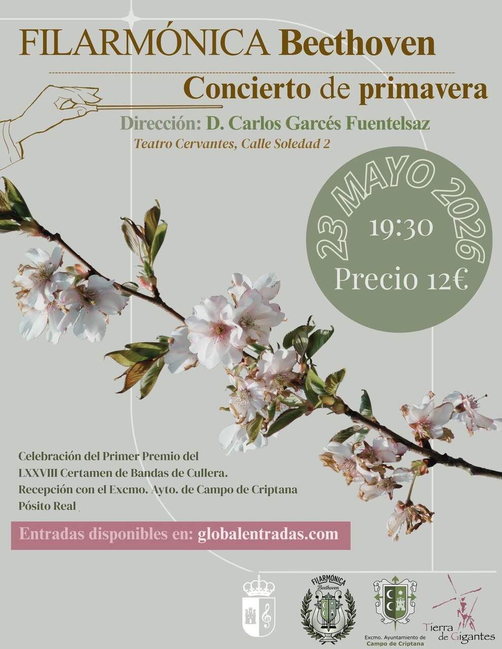 Cartel concierto primavera
