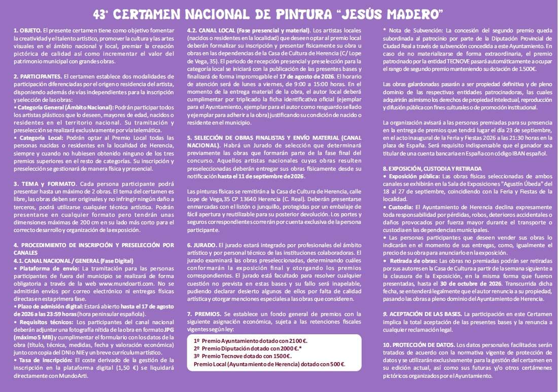 43º Certamen Nacional de